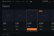 Military FPS Game 100 Screens, an UI Kit Template by pawellpi (Thumbnail 103 of 116)