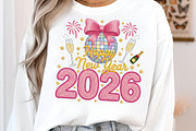 Faux Yarn Happy New Year 2026 PNG, an Illustration by SinaCreation (Thumbnail 7 of 11)