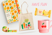 Seasonal Fruits and Vegetables, a Food Illustration by iliveinoctober (Thumbnail 6 of 7)
