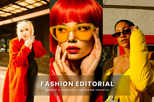 Fashion Editorial Lightroom Presets