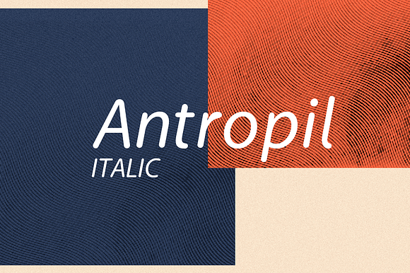 Antropil Italic font [30% OFF] preview 2