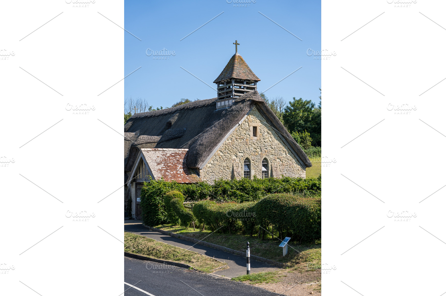 Parish Church of St Agnes in, an Architecture Photo by Backyard Stock