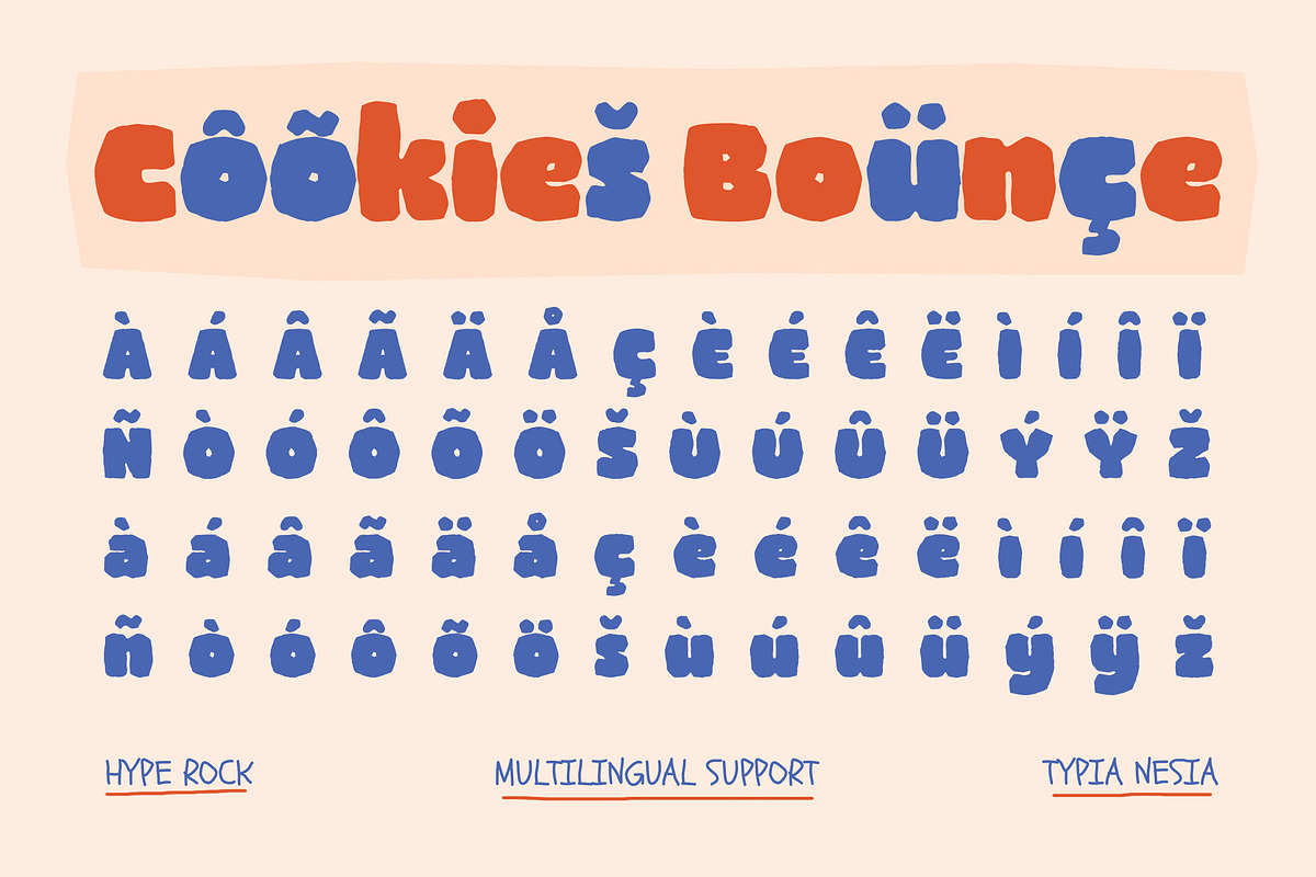 Hype Rock – Bold Paper Cutout Fun, a Sans Serif Font by Typia Nesia (Photo 13 of 13)
