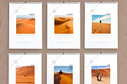 Minimal Yearly Calendar Template, a Stationery Template by MightyDesign (Thumbnail 2 of 6)