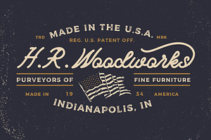 10 Vintage Americana Logos