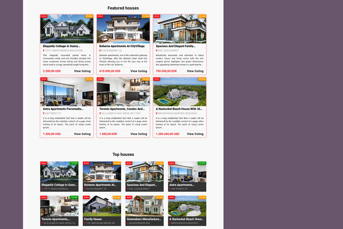 Real Estate Broker Joomla Template, a HTML Template by Ordasoft (Photo 2 of 3)