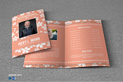 Funeral Program Template Printable, a Brochure Template by Madhabi Studio (Thumbnail 2 of 5)