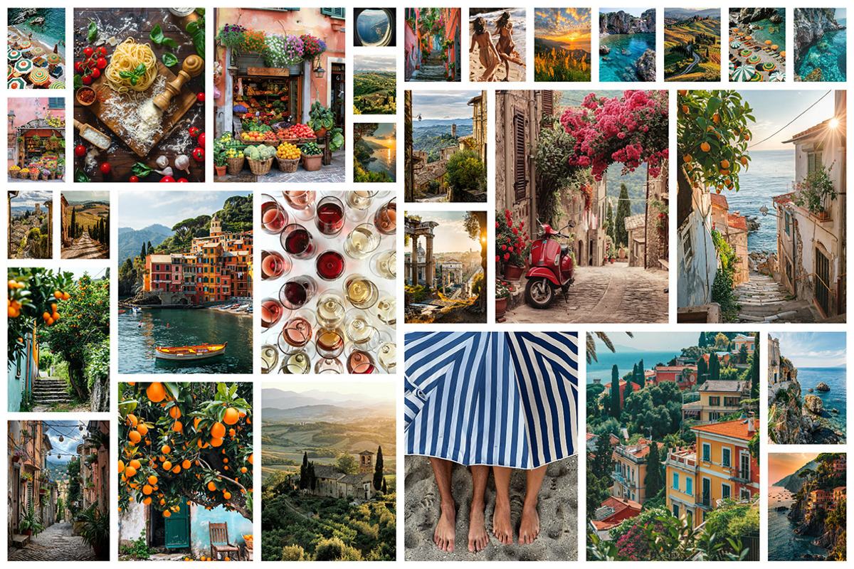 Italian vibes - 181 images, a Holiday Photo by Handmadefont (Photo 8 of 17)