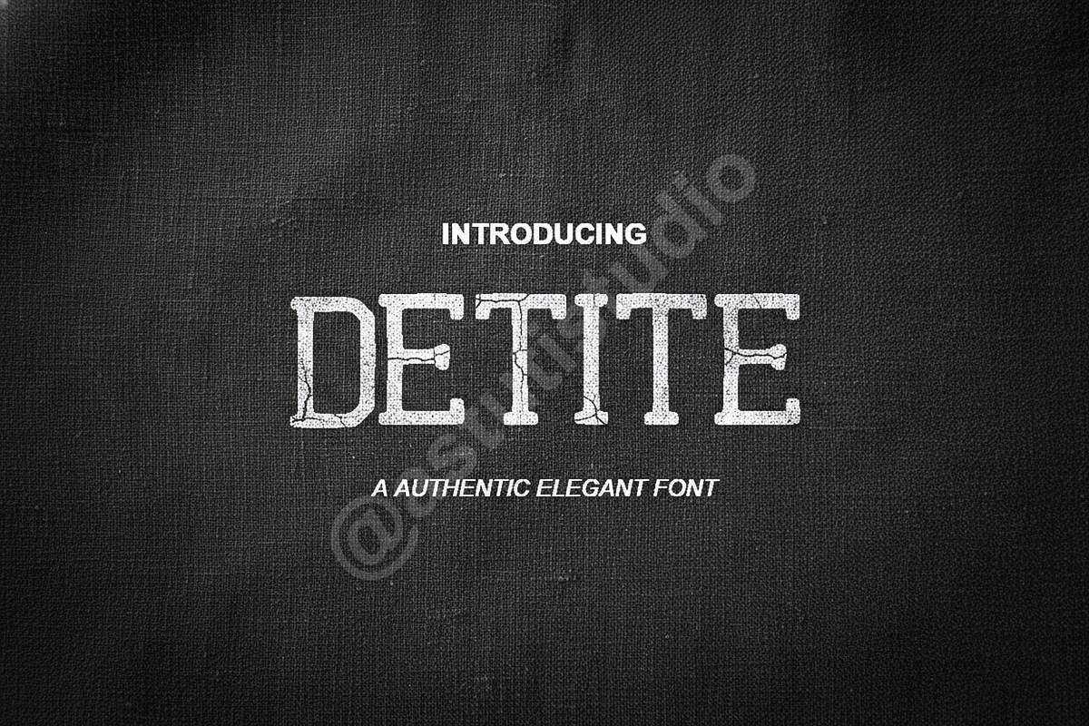 Detite Luxury Serif - Elegant Displa, a Font by Astuti Studio (Photo 1 of 16)