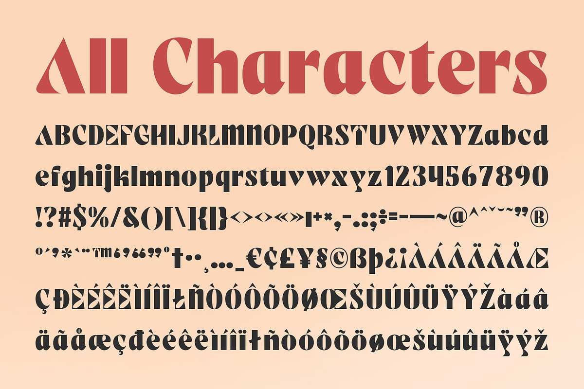 CS Aslan – Bold Font, a Sans Serif Font by Craft Supply Co. (Photo 8 of 8)