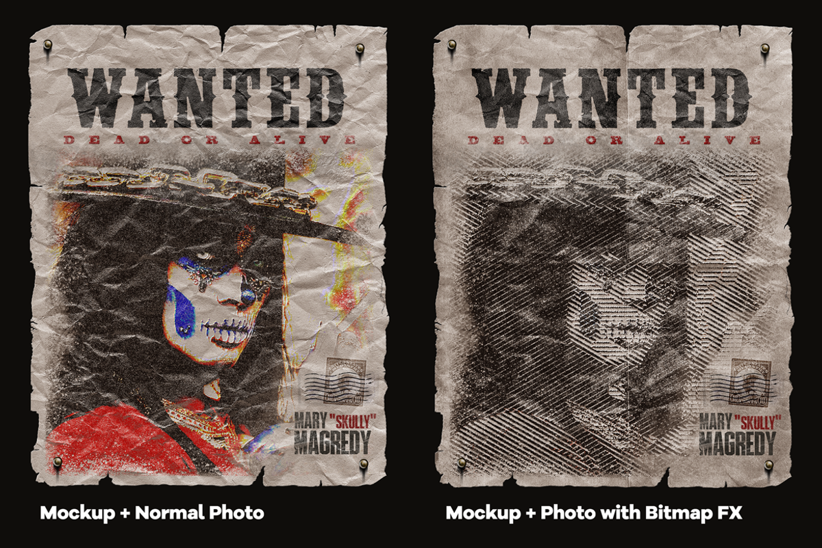 Old Wild West Wanted Poster Template, a Plug-in Add-On by Giallo (Photo 6 of 9)