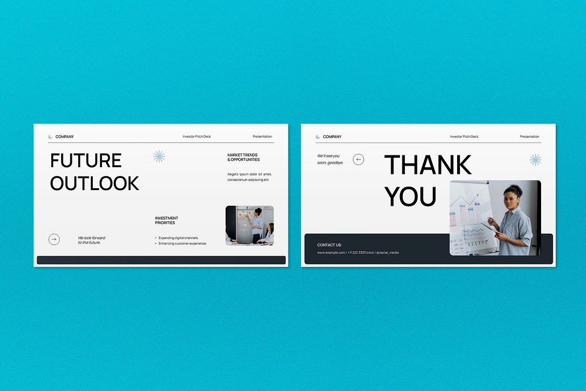 Investor Pitch Deck Google Slide, a Presentation Template by graphicook (Photo 3 of 4)