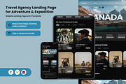 Celestour - Adventure Travel Landing, a Landing Page Template by twinstd (Thumbnail 1 of 5)