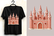 Pink Christmas Gingerbread Clipart B, an Illustration by SVGArt (Thumbnail 6 of 8)