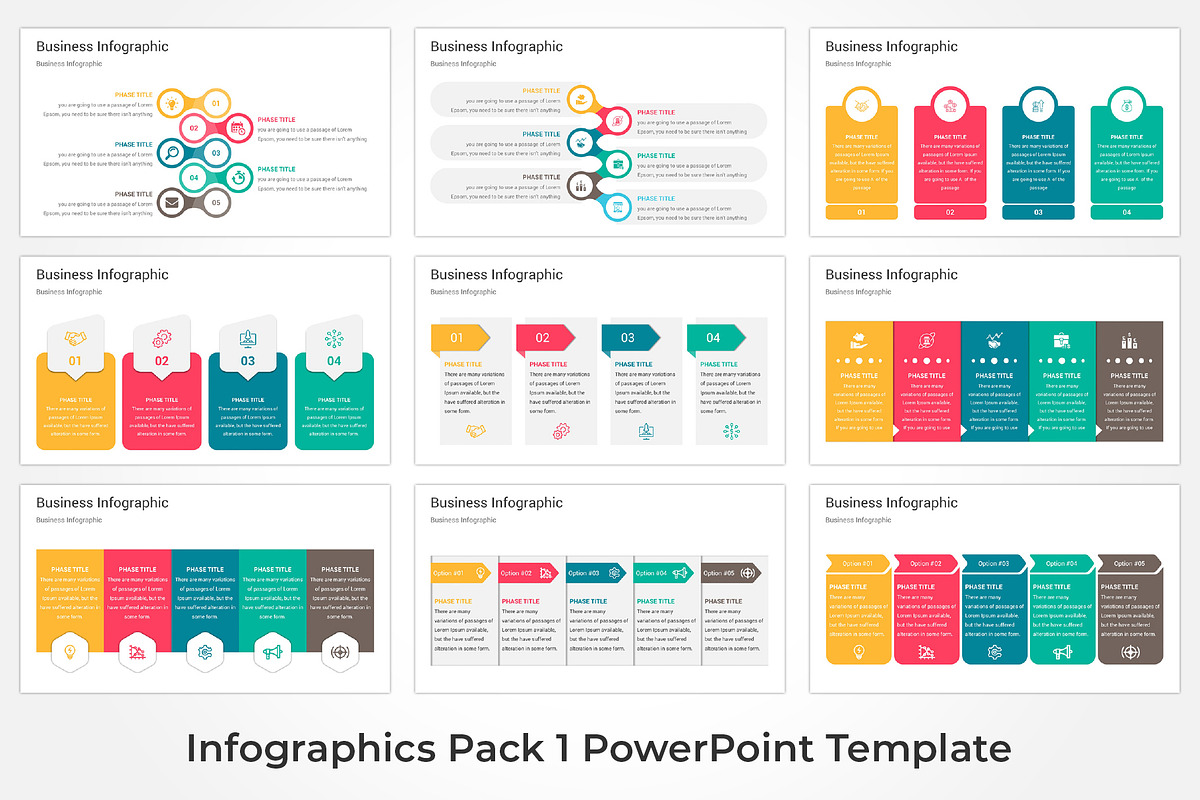 Infographics Pack1 Template, a Presentation Template by GraphicStan (Photo 14 of 20)