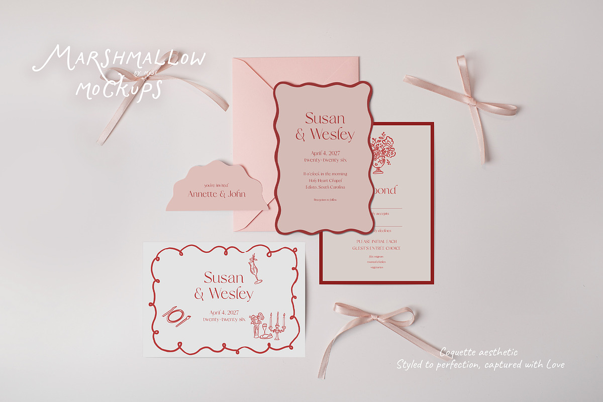 Marshmallow Frame & Card Mockups, a Product Mockup by Muse Mockups (Photo 7 of 13)