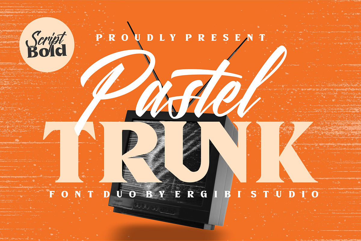Pastel Trunk - Font Duo, a Serif Font by ErgibiStudio (Photo 1 of 14)