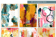 Mixed Media Papers Abstract Textures, a Texture Graphic by happychinchilla (Thumbnail 4 of 4)
