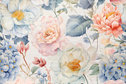 FLORAL FLUTTER. Seamless Pack, a Texture Illustration by RefinedFantasyStudio (Thumbnail 5 of 9)