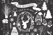 20%Off -Winter collection +20 Bonus, an Animal Illustration by Graphic Box (Thumbnail 2 of 5)