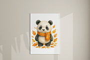 25 Cute Panda Clipart, an Animal Illustration by Pati Charm Studio (Thumbnail 7 of 8)