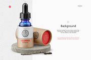 Dropper Bottle 10ml with Tube Mockup, a Cups & Container Mockup by HelenStock (Thumbnail 5 of 9)