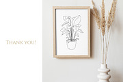 House Plants. Vector illustrations, a Decorative Illustration by iri-illustration (Thumbnail 9 of 9)