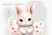 Valentine Easter bunny clipart, an Object Graphic by MyLittleMeow (Thumbnail 2 of 8)