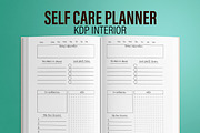 Self-Care Planner KDP Interior, a Templates & Theme by MatiArtShop (Thumbnail 1 of 2)