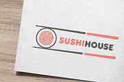 Sushi House Logo, a Branding & Logo Template by IKarGraphics (Thumbnail 1 of 3)