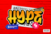 Drips Dirty Modern Marker Graffiti B, a Handwritten Font by dansdesign (Thumbnail 4 of 6)