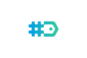 Discount Hashtag Logo