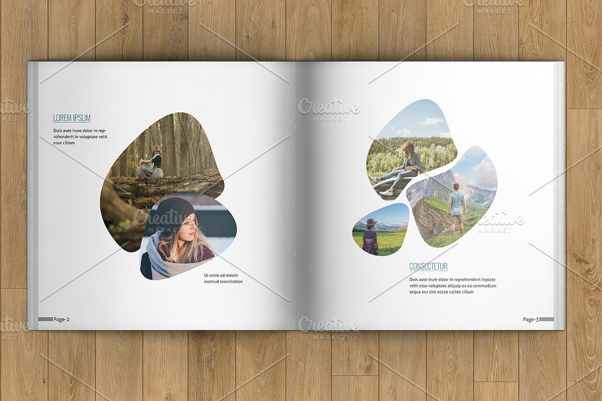 Photo Album Booklet Template-V666, a Brochure Template by Template Shop