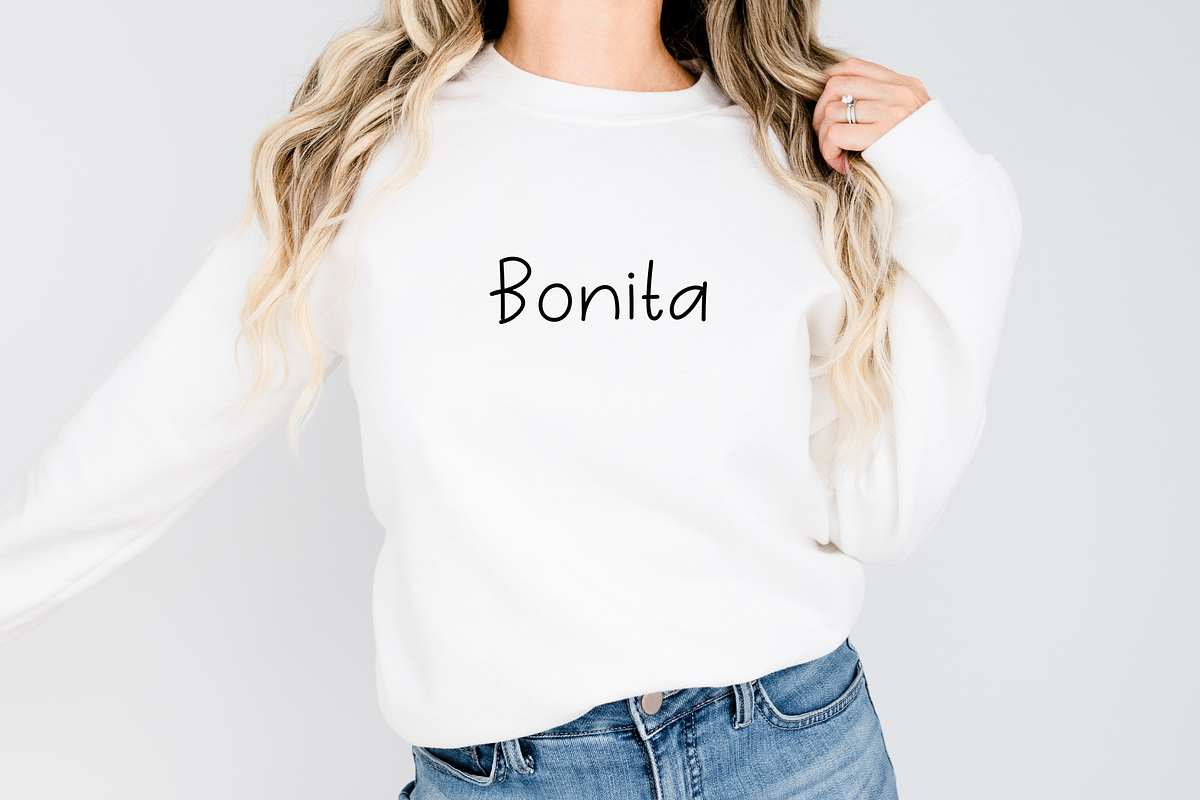 Narwhal Cute Handwritten Font, a Handwritten Font by Sofia Skoog (Photo 5 of 11)