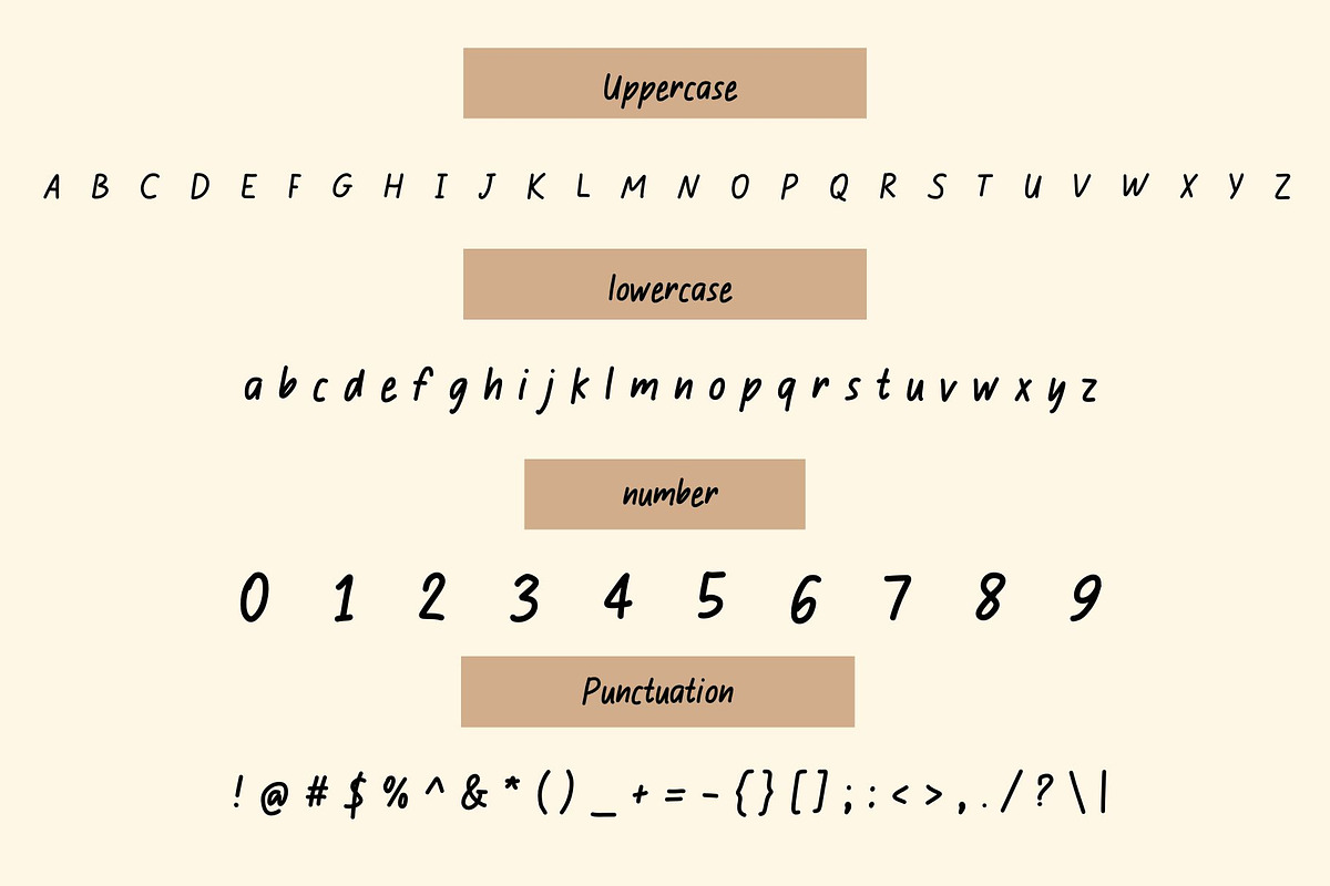 Caroline is a cute handwritten font, a Handwritten Font by Brown Cupple (Photo 4 of 5)