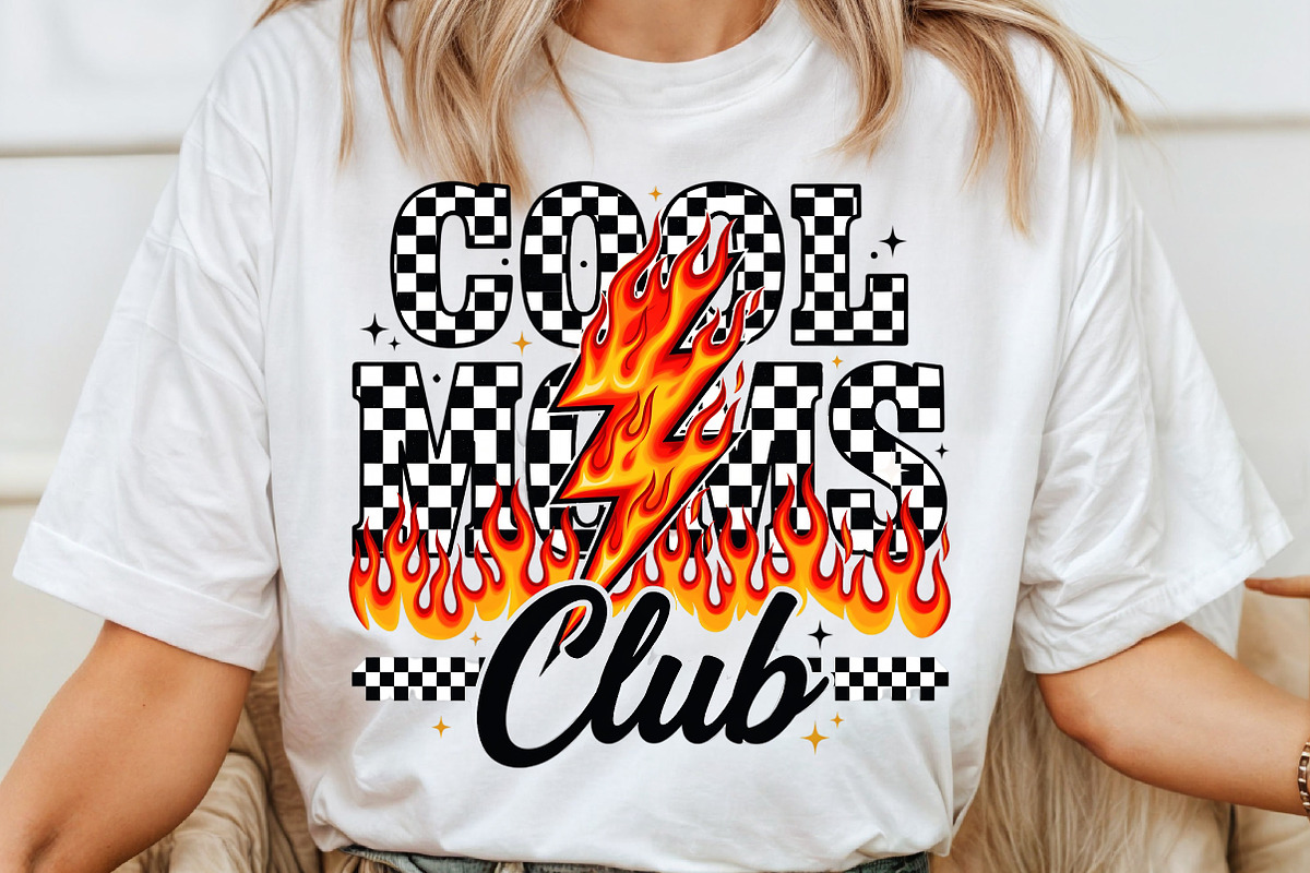 Cool Moms Club Png, Mother's Day Png, a Work Illustration by Sublimation Artist (Photo 4 of 9)