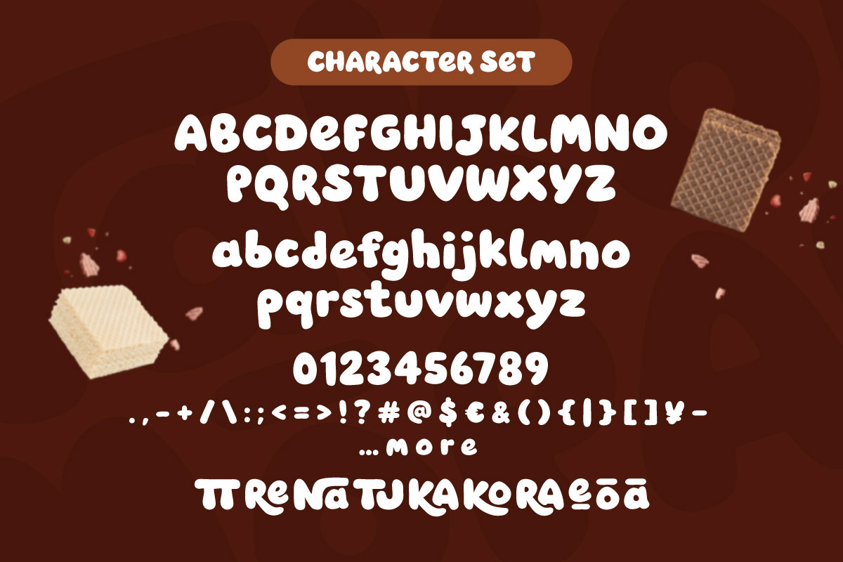 Nakor Mopay - Snack Display Font, a Handwritten Font by trabaskriya (Photo 9 of 9)