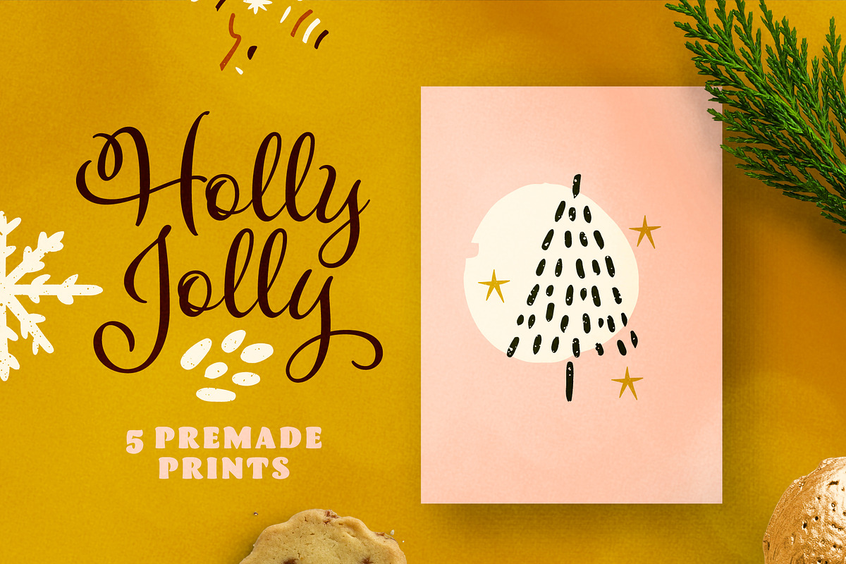 Abstract Christmas — Holly Jolly, a Texture Illustration by adwintash (Photo 11 of 16)