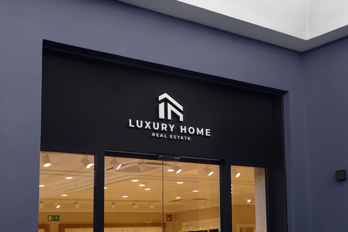 Luxury Gold Home Real Estate Logo, a Branding & Logo Template by Design_Planet (Photo 2 of 3)