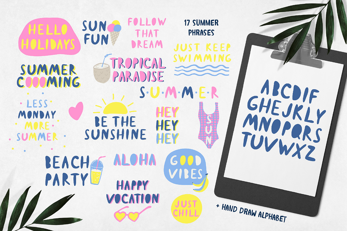 Good Vibes Summer Set, a Person Illustration by Bosotochka♥Art (Photo 5 of 8)