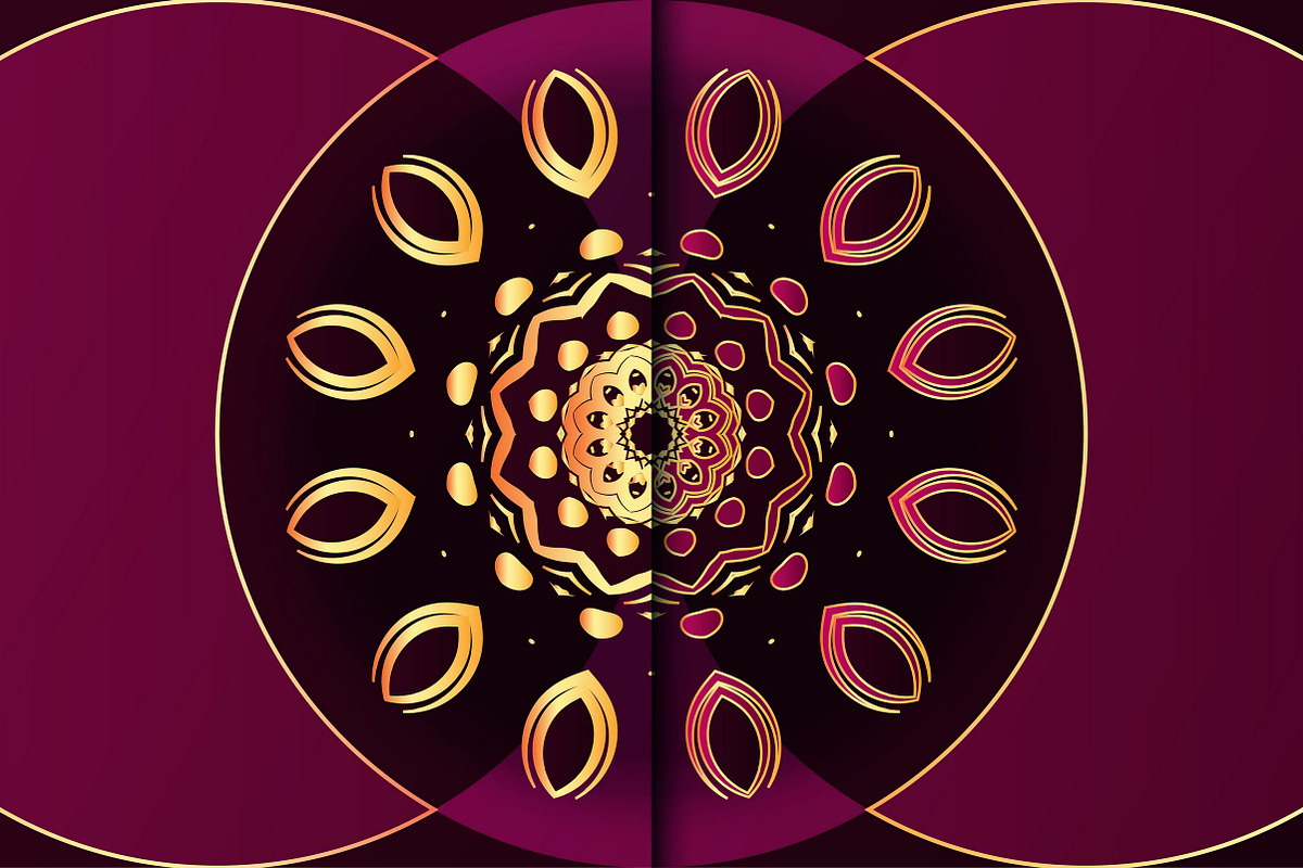Mandala Circular Pattern Vector Pack, a Background Graphic by NJ Himel (Photo 17 of 95)