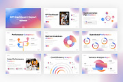 KPI Dashboard Google Slides, a Presentation Template by Loin Studio (Thumbnail 4 of 4)