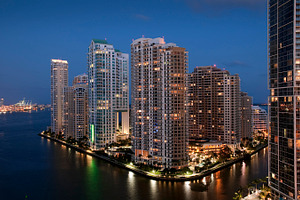 Miami at night stock photo containing miami and downtown