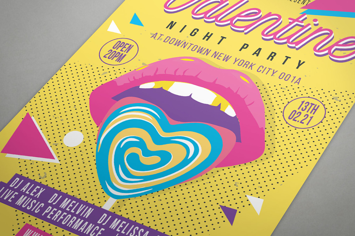 Valentine Party, a Flyer Template by Graphr (Photo 2 of 3)