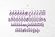 Salafushalih | Modern Arabic Font, a Script Font by Denustudios (Thumbnail 12 of 12)