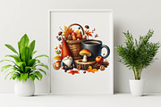 Autumn Gnomes  Sublimation Clipart B, an Illustration by SVGArt (Thumbnail 3 of 8)