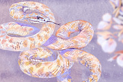 Snake Hydrangeas Garden Clipart, a Decorative Illustration by Shabbypie (Thumbnail 14 of 20)