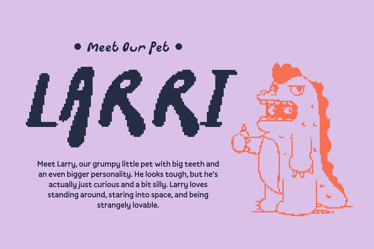 CS Aylios Pixel, a Handwritten Font by Craft Supply Co. (Photo 7 of 8)