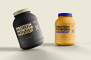 Food Supplement Plastic Jar Mockup, a Cups & Container Mockup by dpi (Thumbnail 11 of 14)