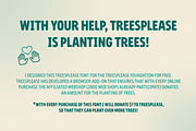 TreesPlease, a Sans Serif Font by Studio Dot by dot (Thumbnail 3 of 6)